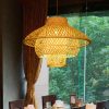 Bamboo Pendant Light,Rattan Pendant Light,Wicker Lampshade,Bamboo Light,Rattan LampShade,Rattan Light Fixture,Bamboo Lampshade,Woven Light Chandelier,Kitchen light, Bedroom living room deco