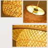 Bamboo Pendant Light,Rattan Pendant Light,Wicker Lampshade,Bamboo Light,Rattan LampShade,Rattan Light Fixture,Bamboo Lampshade,Woven Light Chandelier,Kitchen light, Bedroom living room deco