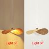 Kitchen Flat Rattan Pendant Light Effect