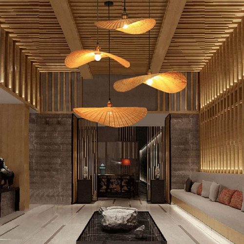 Kitchen Rattan Light Living Room