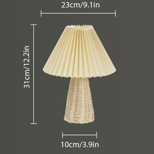 table lamp, table lampshade table lighting, bamboo light fixture, bedroom bedside lamp