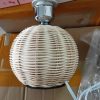 table lamp, table lampshade table lighting, bamboo light fixture