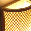 wall lampshade wall sconce light Bamboo Pendant Light