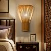 wall lampshade wall sconce light Bamboo Pendant Light,Rattan Pendant Light,Wicker Lampshade,Bamboo Light,Rattan LampShade