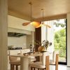 rattan pendant light bamboo lampshade kitchen hanging