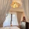Creative Flower Rattan ceiling Light kitchen