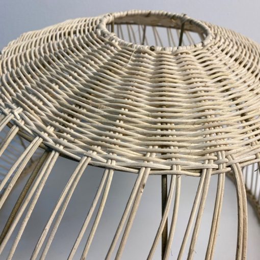 HQ Rattan Pendant Light Fixtures Rattan Lampshade Hanging, Wicker Lamp, Bamboo Light Shade