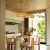 round rattan pendant light rattan lampshade hanging lamp