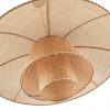 Vintage Rattan Lamp Restaurant Pendant Lights Home Deco Dining Room Kitchen Light Fixtures