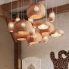 Galaxy Rattan Pendant Lampshade Woven Light Fixtures