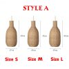 Woven Rattan Lampshade, Rattan Pendant Light Fixtures Rustic Lighting for Home Deco