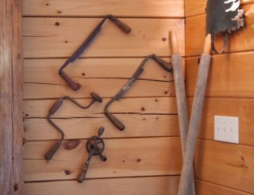 Antique Farmhouse Tool Displays