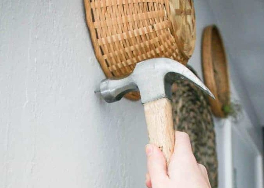 How To Hang Baskets On Wall