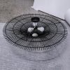 Black Rattan Chandelier Ceiling Lampshade