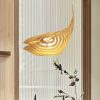 Modern Wooden Pendant Lights Cartoon Whales Light Fixture Living Dining Room Restaurant Lamp Shade