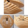 Modern Wooden Pendant Lights Cartoon Whales Light Fixture Living Dining Room Restaurant Lamp Shade