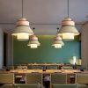 Handmade Bamboo Pendant Light Fixture, Rattan Lampshade Wicker Latern