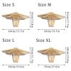 3 Layers Bamboo Lamp Shade, Bamboo Pendant Light Fixture
