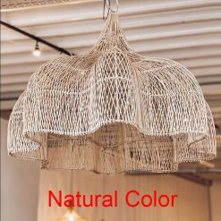 Bolide Rattan Pendant Light Natural