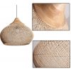High Quality Rattan Pendant Light With Natural Wooden