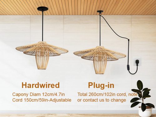Starburst Pendant Light Fixture 3 Layers Cord Option