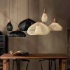 Vintage Rattan Pendant Lights Combo