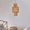 Bamboo Lampshade, Bamboo Pendant Light, Bamboo Lantern