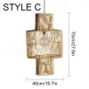 Bamboo Lampshade, Bamboo Pendant Light, Bamboo Lantern