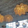 Woven Rattan Lampshade, Rattan Pendant Light Fixture, Bamboo Lamp For Restaurant Kitchen Livingroom
