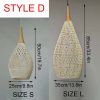 woven rattan lampshade rattan pendant light wicker lamp wood