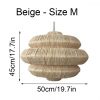 rattan light shade chandelier hanging light