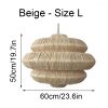 rattan light shade chandelier hanging light