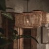 Two Pendant Rattan Light Outdoor