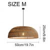 Woven Rattan Lampshade Rattan Light Fixtures, Kitchen Lamp