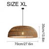 aWoven Rattan Lampshade Rattan Light Fixtures, Kitchen Lamp
