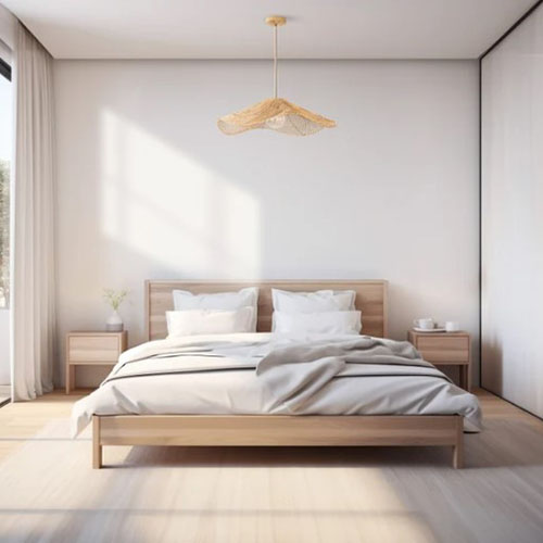 Bedroom Lotus Leaf Pendant Light