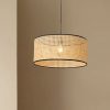 Bamboo Lantern Lampshade, Kitchen Light Fixture, Handmade Lampshade