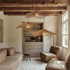 Restaurant Pendant Lights, Rattan Lampshade Cafe Shop Dining Room Kitchen