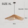Restaurant Pendant Lights, Rattan Lampshade Coffee Shop Dining Room Kitchen