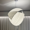 Silk Pendant Light, Cloth Hanging Light, Over Island Lamps