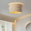 Ceiling Fabric Pendant Lights, Wabi Sabi Fabric Lampshade