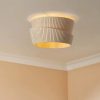 Ceiling Fabric Pendant Lights, Wabi Sabi Fabric Lampshade