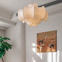Creative Silk Wabi-Sabi Pendant Light Shade Kitchen Living Room