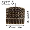 Drum Shade Rattan Light, Dark Color Rattan Lampshade Kitchen Island Lamp