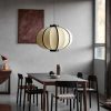 Fabric Pendant Light Nordic Designer Simple Cloth Kitchen Light Fixture
