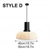 Fabric Pendant Light Restaurant Kitchen Living Room Light Fixtures