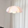 Flower Fabric Pendant Light, Fabric Lampshade Kitchen Diningroom