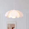Flower Fabric Pendant Light, Fabric Lampshade Kitchen Diningroom