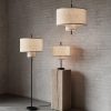 Handmade Fabric Lampshade, Living Dining Room Fabric Lantern