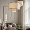 Handmade Fabric Lampshade, Living Dining Room Fabric Lantern